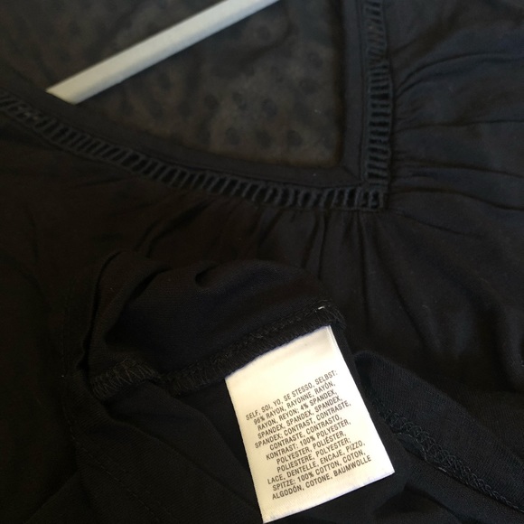 EUC Anthro Sheer Back Top - Picture 8 of 8